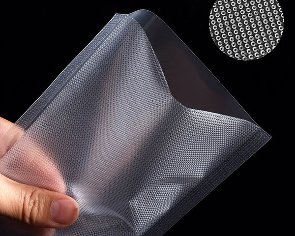 Sac de conditionnement avec zoom sur la surface