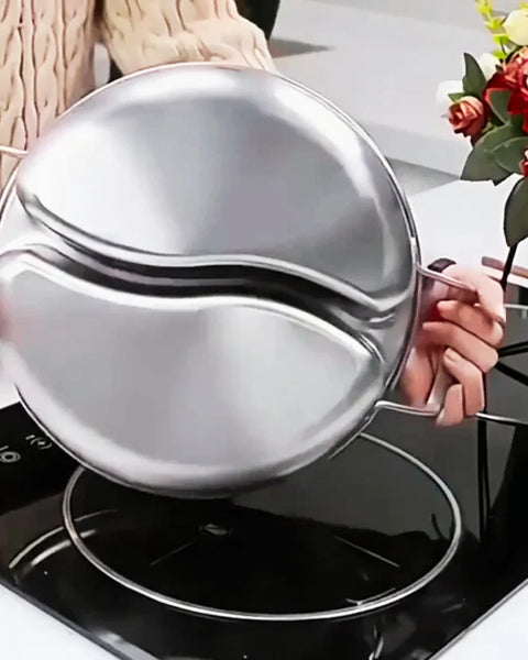 Casserole 2 Compartiments en Inox 316 – La Révolution de la Double Cuisson