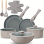 FlexiClic 17-Piece Cookware Set - CookMaster 17™ Grey