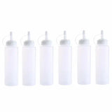 6 pipettes sur fond blanc