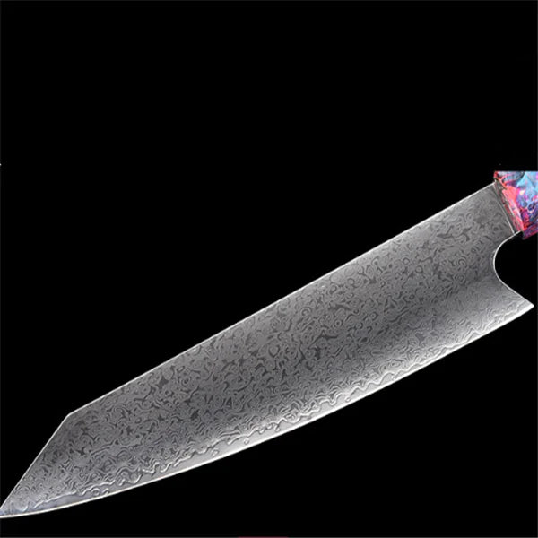 Japanese chef's knife made of 67-layer Damascus steel