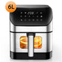 Air fryer sur fond blanc avec annotation "6L"