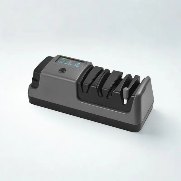 5-in-1 Electric Sharpener • Integrated Polishing