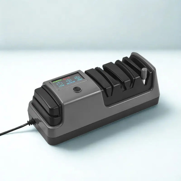 5-in-1 Electric Sharpener • Integrated Polishing