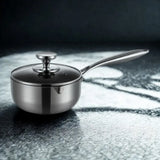 Casserole Inox sûr fond gris