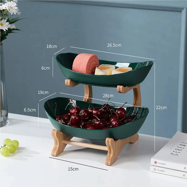 Corbeilles de rangement vertes avec taille.