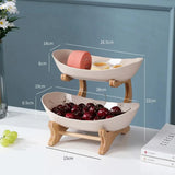 Corbeilles de rangement beiges avec taille.