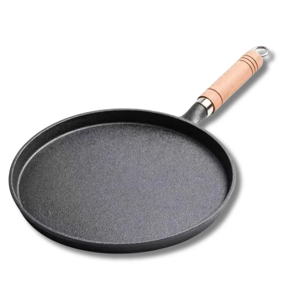 Poêle Crêpière en Fonte Brute : L'Authenticité Culinaire Durable