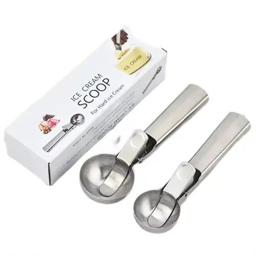 Stainless steel ice cream & sorbet scoop