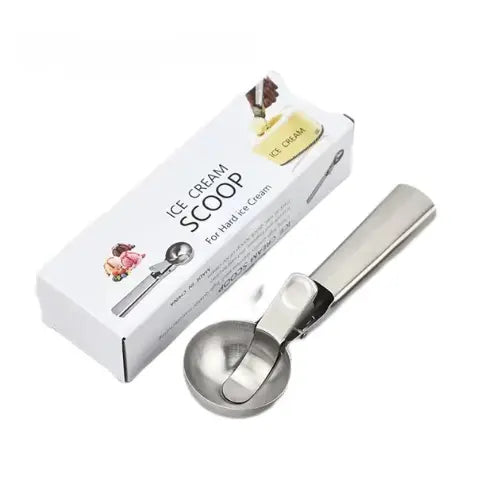 Stainless steel ice cream & sorbet scoop