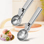 Stainless steel ice cream & sorbet scoop