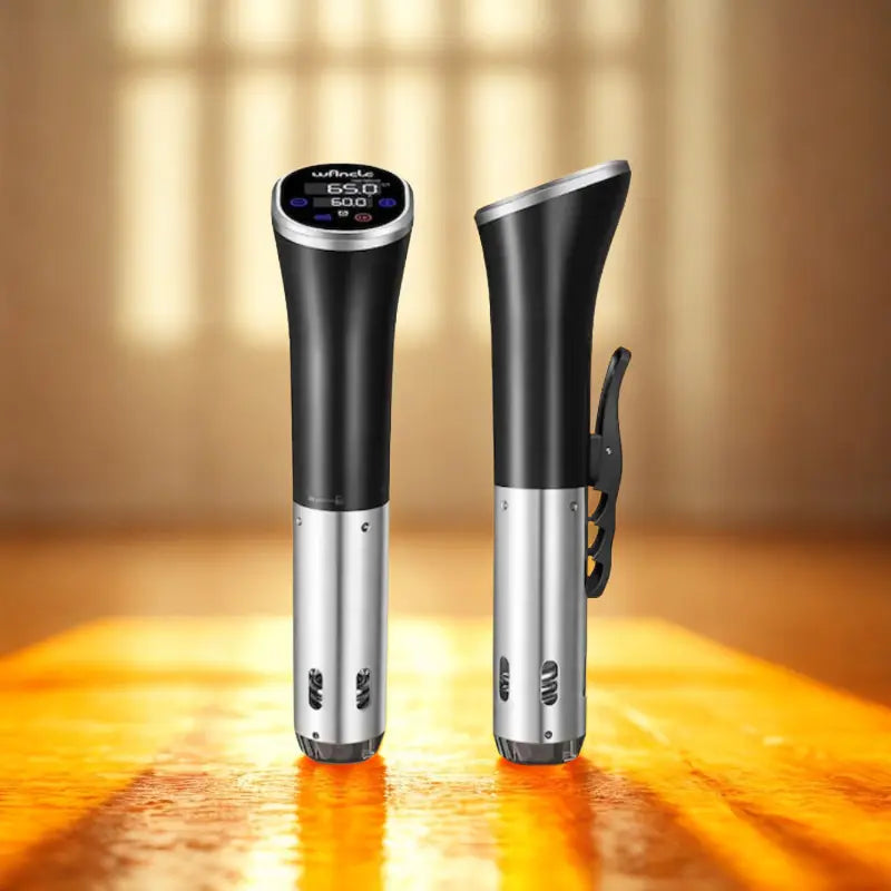 Cuiseur sous vide 1100W noir : Précision et résultats