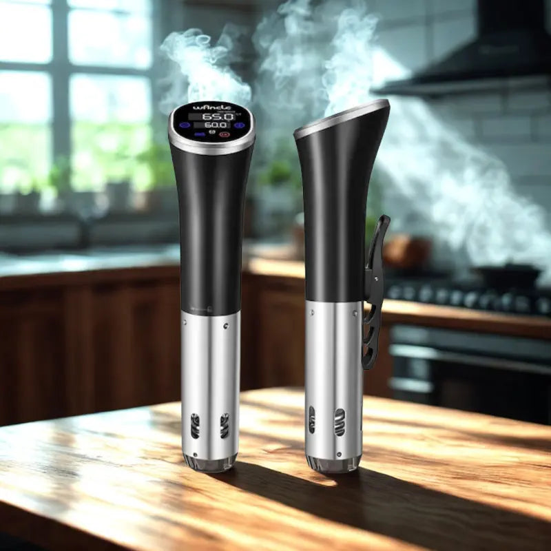 Cuiseur sous vide 1100W noir : Précision et résultats