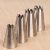 Douilles inox sur bois