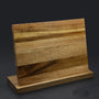 Magnetic knife holder made of acacia wood