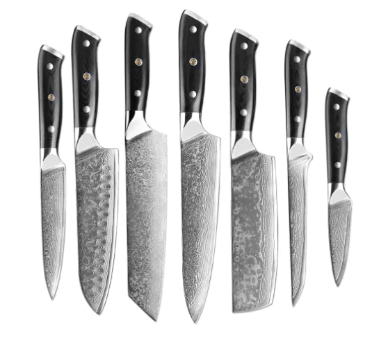 🔥 67-Layer Damascus Steel Knife Set