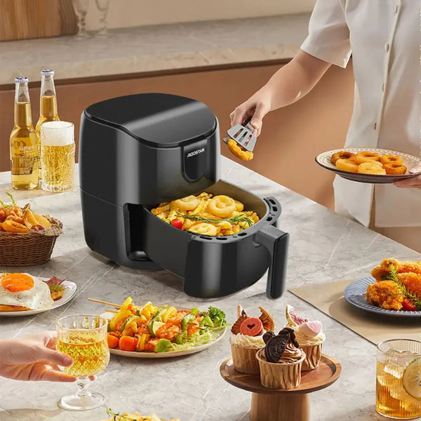 Air Fryer et nourriture dans cuisine moderne 