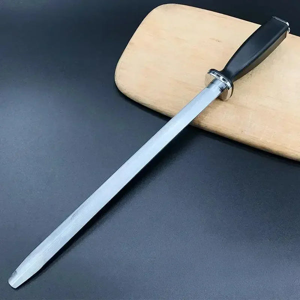 Fusils à Aiguiser Professionnels 30 cm - Mèche Ovale et Ronde