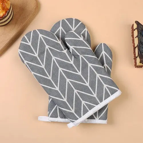 Gant de four gris foncé