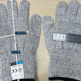 Gants de cuisine anti-coupures et dimensions