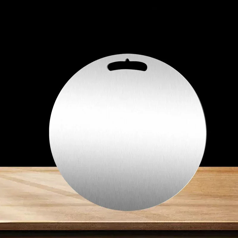 Round Cutting Boards in 304 Stainless Steel – 4 Sizes 