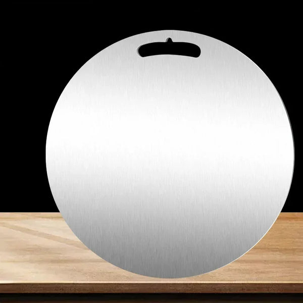 Round Cutting Boards in 304 Stainless Steel – 4 Sizes 