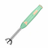 Mixeur turquoise sûr fond blanc