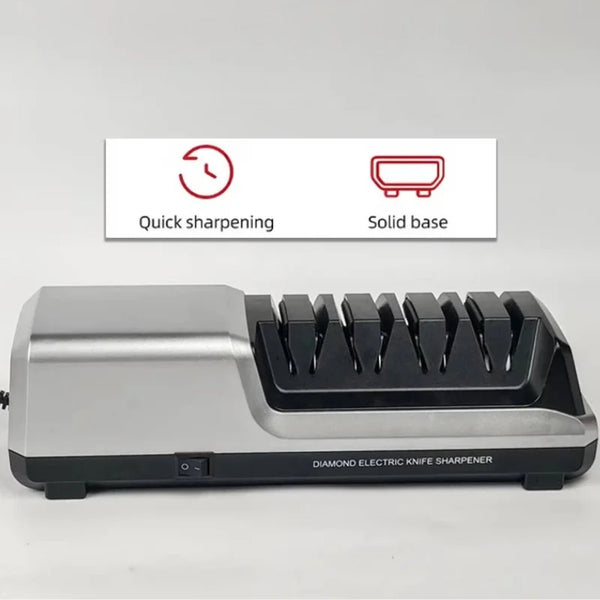 Professional Electric Knife Sharpener - 4-Stage