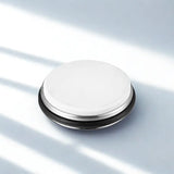 Disque pierre sûr fond blanc