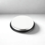Disque pierre sûr fond blanc