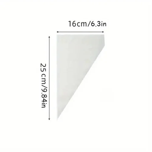 Poches plastique avec dimensions