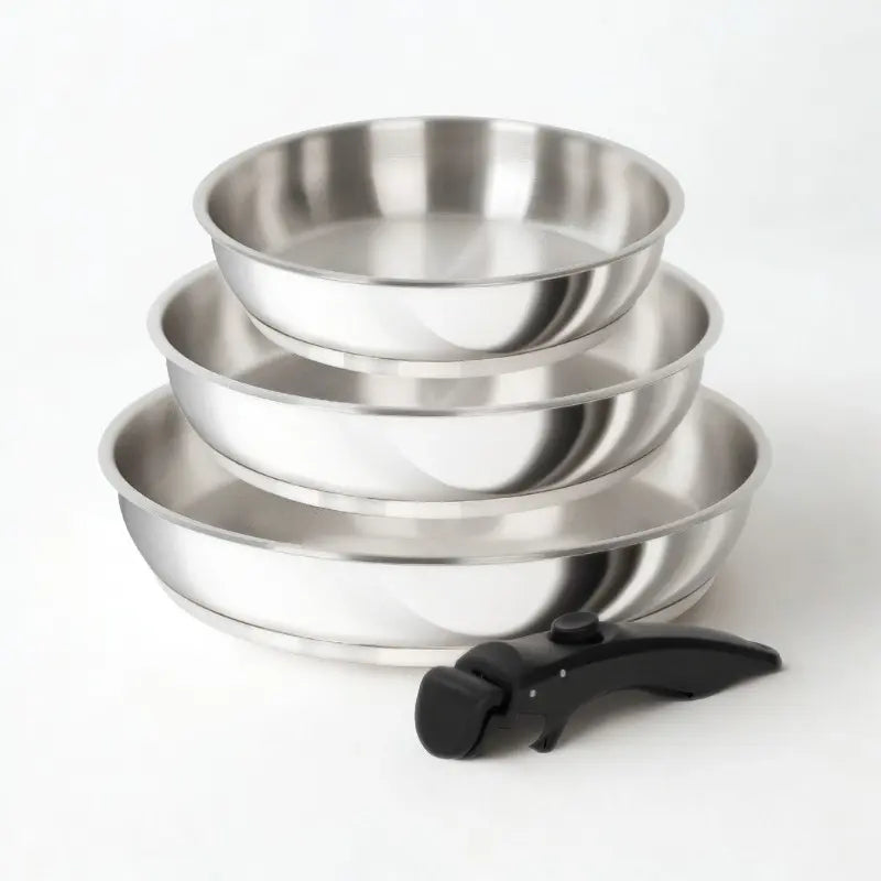 Poêles Inox Pro™ à poignée amovible