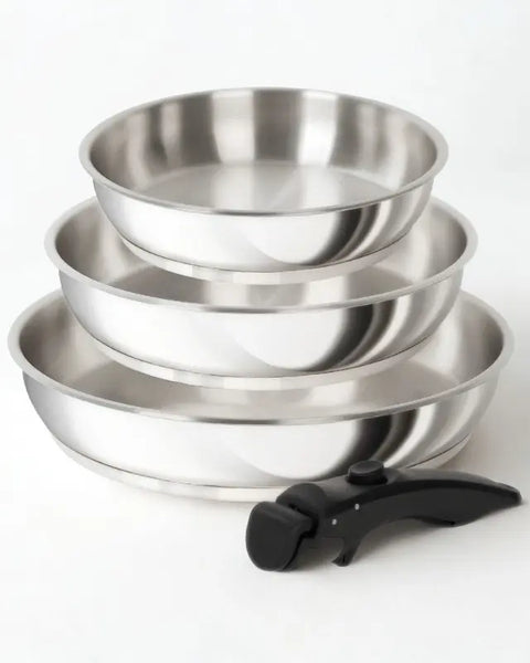 Poêles Inox Pro™ à poignée amovible