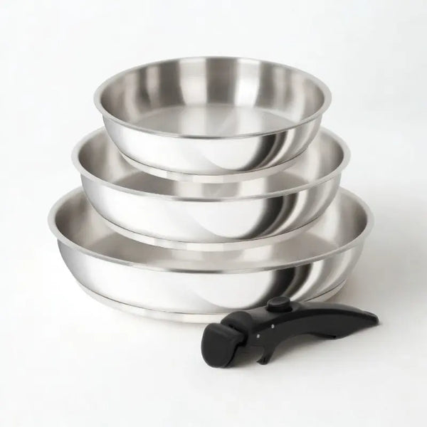 Poêles Inox Pro™ à poignée amovible