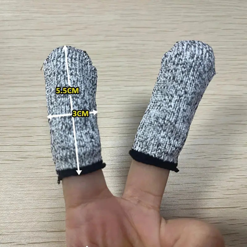 Protèges doigts et dimensions