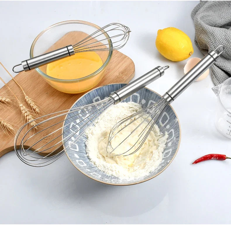 Fouets en Acier Inoxydable - Robustesse et polyvalence 🍳