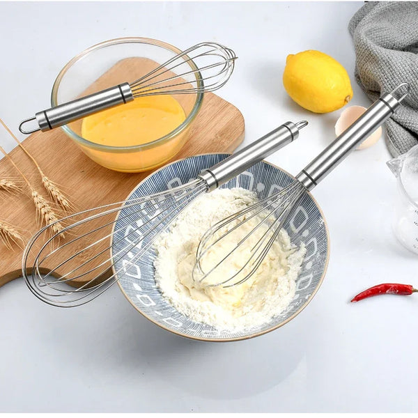 Fouets en Acier Inoxydable - Robustesse et polyvalence 🍳
