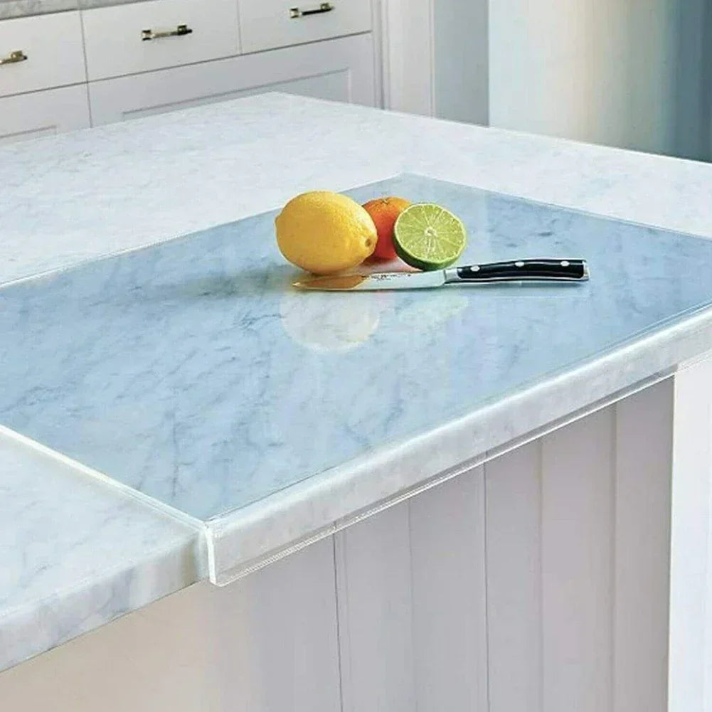 Non-slip transparent acrylic cutting board