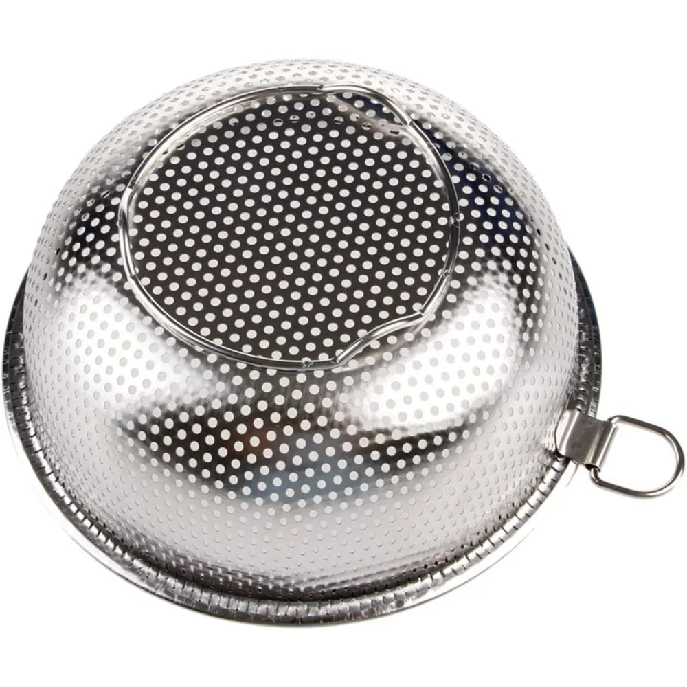 Set of 5 Stainless Steel Strainers – Fine Mesh 