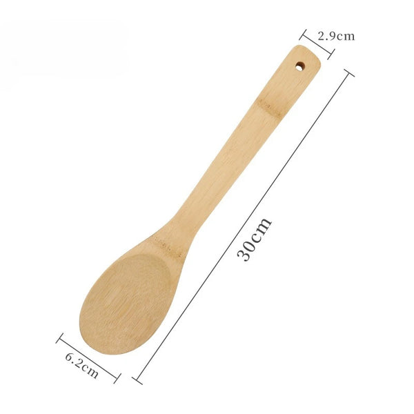 Set of 3 Bamboo Spatulas