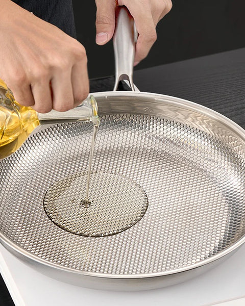 Poêles Inox Pro™ - Version Spéciale - Antiadhérence Maximale Naturelle