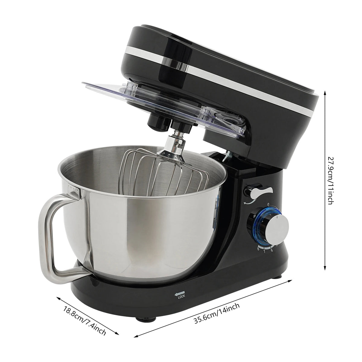 MixMaster Pro™ – Powerful and Compact Stand Mixer