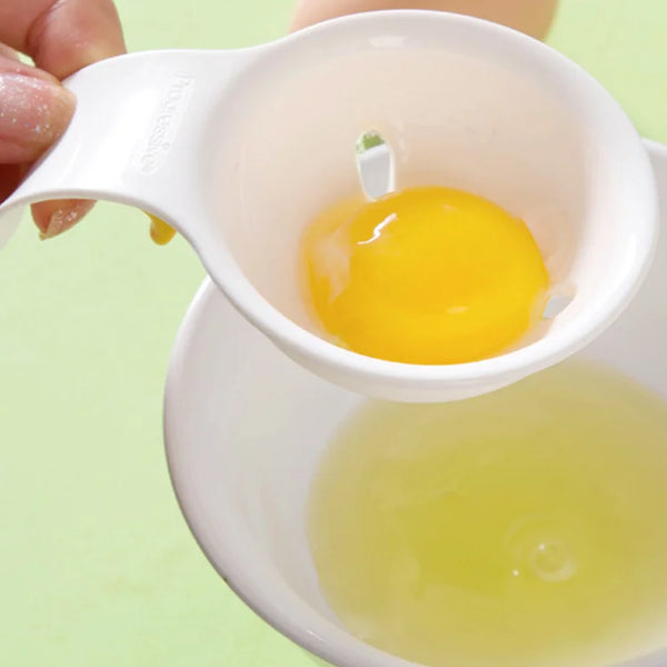 Séparateur d'œuf en action