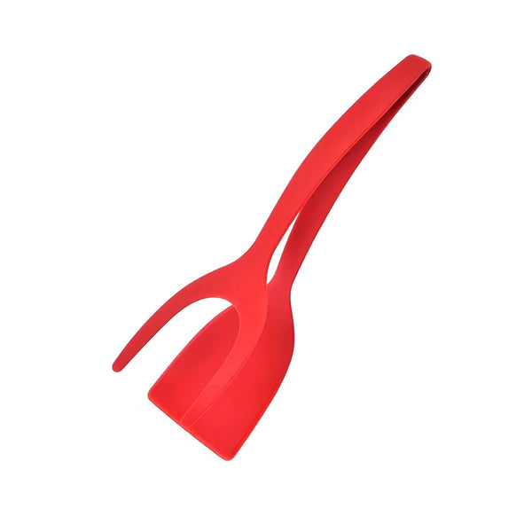 Spatule rouge sur fond blanc