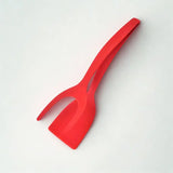Spatule rouge sur fond blanc