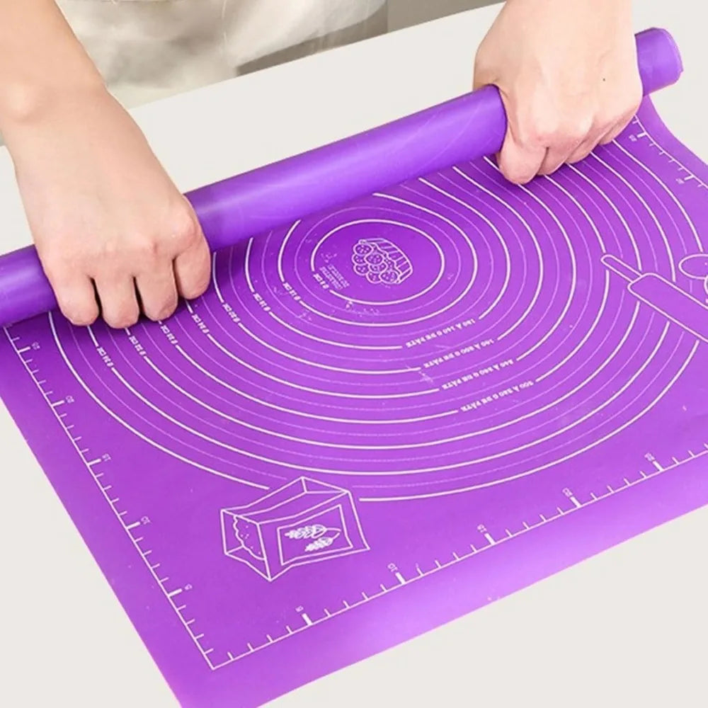 Tapis silicone enroulé