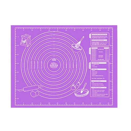 Tapis violet gradué sur fond blanc