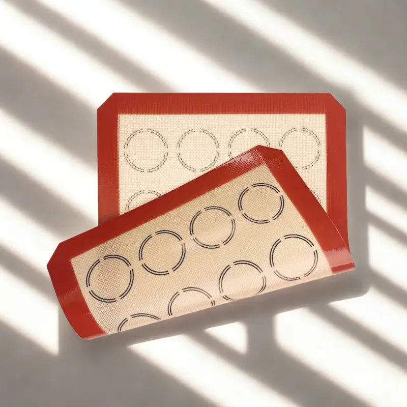 Tapis silicone sur fond blanc