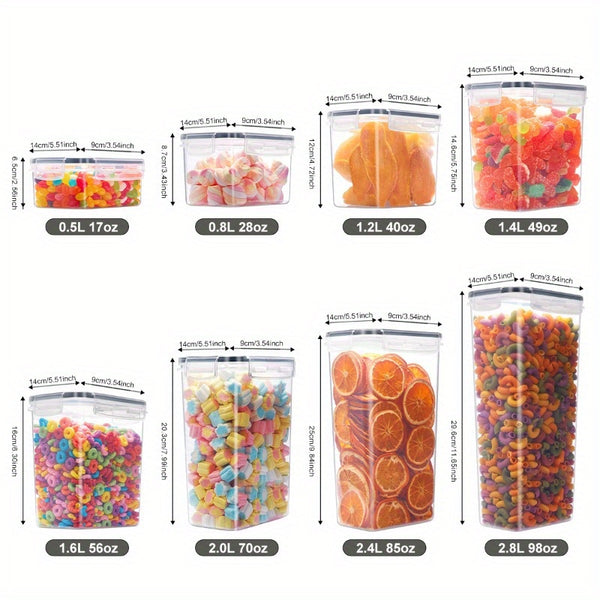 Airtight Food Storage Containers – Specially Designed for Dry Goods 