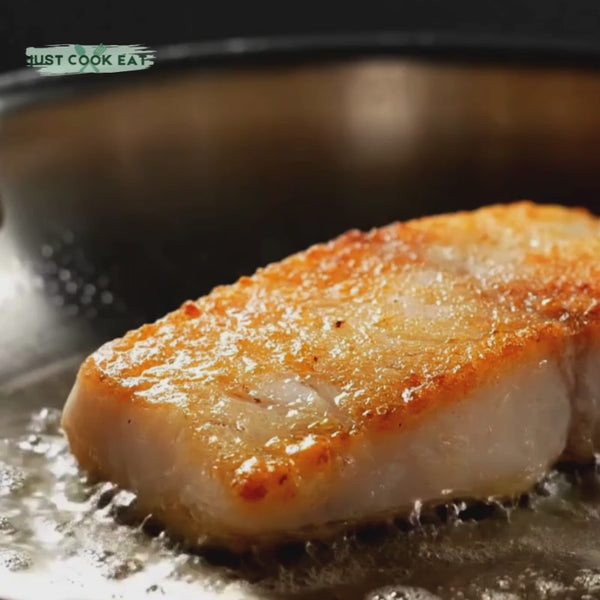 Cuisson poisson poêle inox